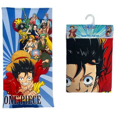 Serviette de Plage 70 x 140 Cm One Piece 100% Microfibre