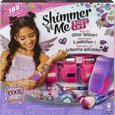 SPINMASTER - Cool Maker - Shimmer Me Body Art