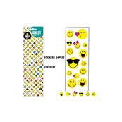 Stickers  3 D Smiley 14 pieces