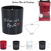 Bougie Parfumee Amour avec Bijou Surprise