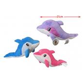 Peluche Dauphin Velours 20 Cm