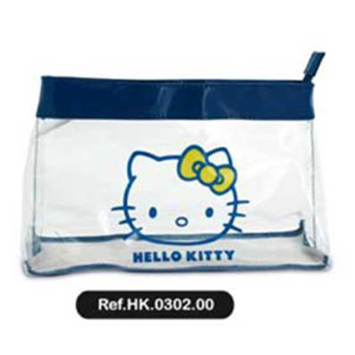 Sacoche Plage Bleu HELLO KITTY 28 x 17 Cm