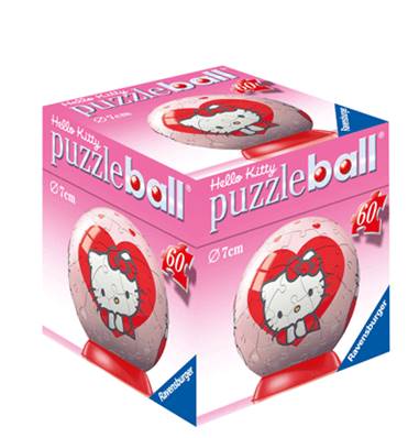 RAVENSBURGER - Puzzle Ball HELLO KITTY 60 P.  (modèle assortis)