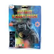 Blister Pistolet Blaster 8 Coups 14.3 x 3 x 19 cm