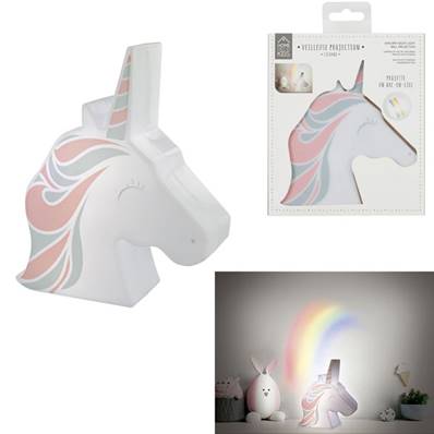 Veilleuse Licorne Projection Murale