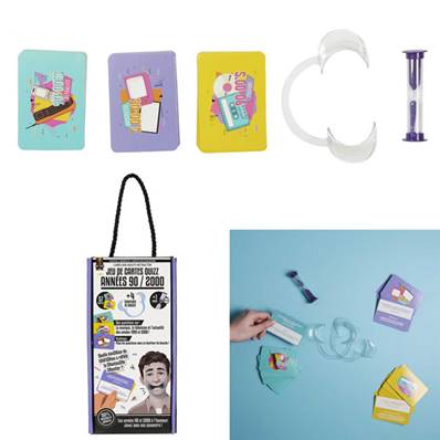 Jeu de Cartes Ecarteur de Bouche Années 2000