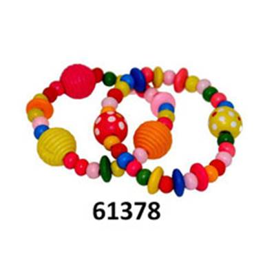 Bracelet Perles en Bois (par12)