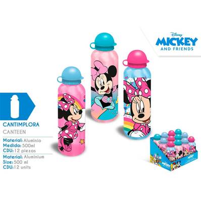 Gourde Alu 500ml Minnie