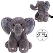 Elephant Gris Assis 23 Cm