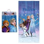 Serviette de Plage Frozen Reine des Neige 70x140 Cm 100% Microfibres