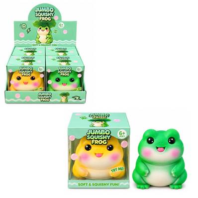 Squishy XXL Grenouille 16 x 14 Cm