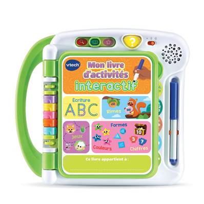 VTECH - Mon Livre D'Activites Interactif