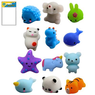 Animal Squishy 5 cm 12 ass