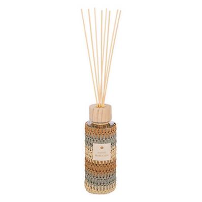 Diffuseur de Parfum Zaya 500 ml Verre et Fibres Naturelles Ambre