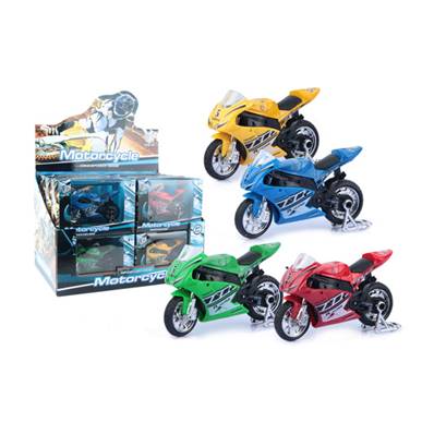 Boite Moto Die Cast 12 Cm Super Suspension