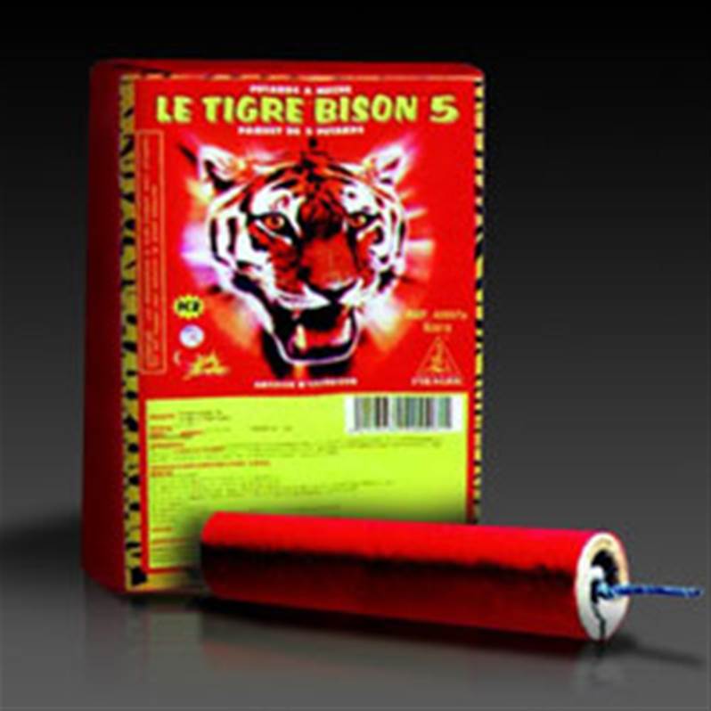 Lot de 12 petard demon big bang ( bison2 ) - petards a meches