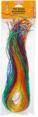 S 100 Scoubidous  pailletes