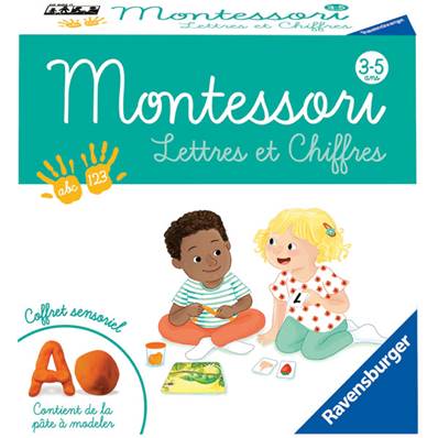 RAVENSBURGER - Montessori Lettres Et Chiffres