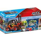 PLAYMOBIL - Chariot Elevateur Avec Cargaison