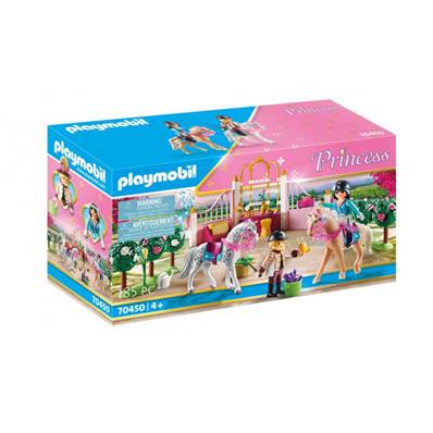 Playmobil - Princesse Avec Chevaux & Instructeur