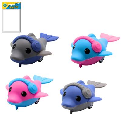 Animal Dauphin Rétro Friction 7,5 Cm