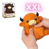 Squishy Higland Cow XXL Antistress 13 x 9,5 x 13 Cm