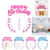 24 Bougies Anniversaire + Bodreches + Decor
