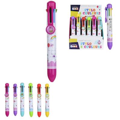 Stylo 8 Couleurs