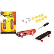 Blister 2 Trotti Fun Skates 9,5 Cm avec Roues et Vis de Rechange