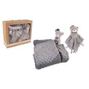 Coffret Couverture Polaire + Doudou