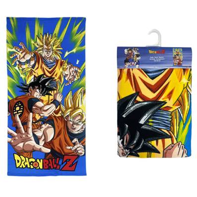 Serviette de Plage 70 x 140 Cm Dragon Ball 100% Microfibre