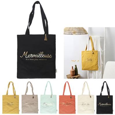 Tote Bag Gaze de Coton 36,5 cm x 42 cm 