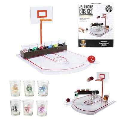 Jeu à Boire Basket x6 Verres 