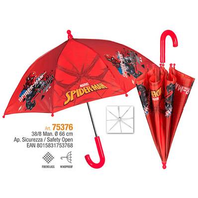Parapluie Manuel 38 Cm Spiderman